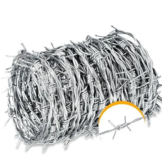 Factory Sales Barbed Steel Fencing Wire With Plastic Handle photo-2