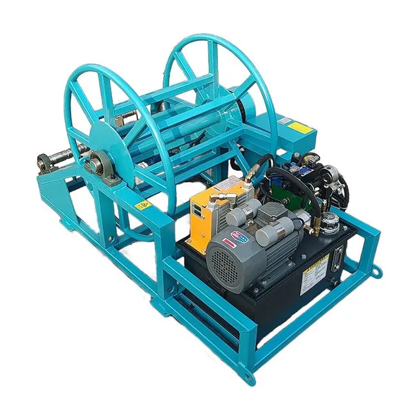 CYYS500 Hydraulic Wire Payoff Machine – Smart Auto-Tension & Speed Sync, Reciprocating Lead Screw, 26 m/min, for Safer Cable & Rope Handling