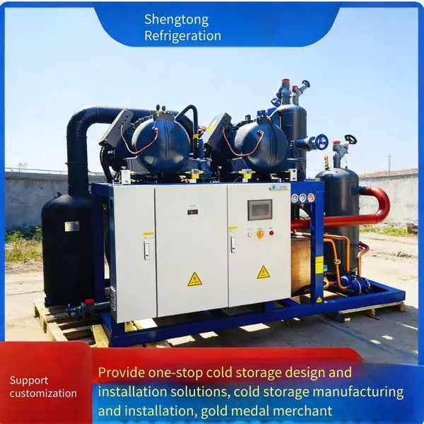 Refrigeration Unit: Hanzhong 70 hp Screw Compressor Rc2 - 260 - z for Medium and Low Temperature Large-scale Freezers and Cold Storages photo-3