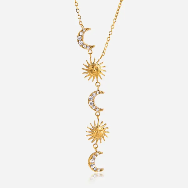 Sea Water Resistant Stainless Steel Necklace Charm Non-Tarnish 2-Year Color Retention photo-5