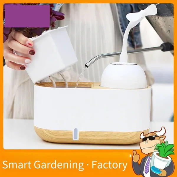 Smart Planting Flower Pot Humidifier, Manufacturer's Product, Business Gift, a Labor-saving Water-storage and Humidifying Gadget for the Lazy photo-2