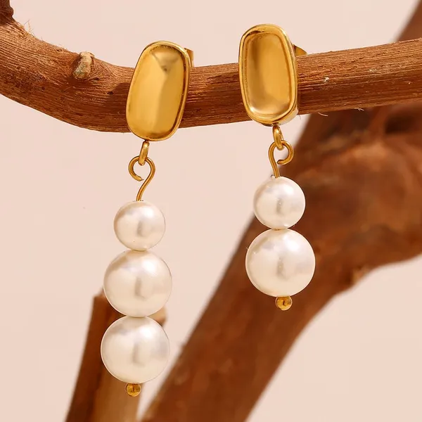 Wholesale Stainless Steel Earrings for E-commerce Sellers Hypoallergenic Ready to Ship Bulk photo-4