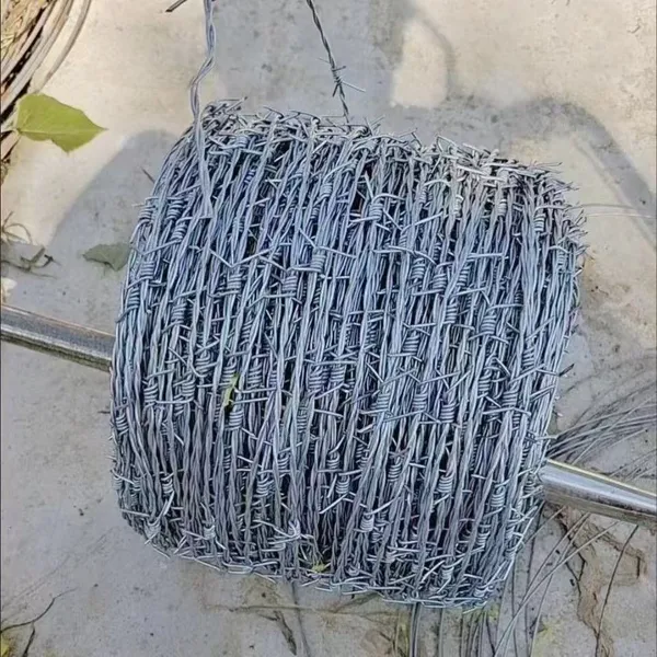 Barbed Wire for Farm Fencing, Galvanized 2.5mm, 4-Inch Spacing, Keeps Livestock Secure and Predators Out photo-5