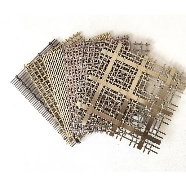 304 Stainless Steel Embossed Screen, 0.5mm-2mm Opening, 3mm Wire Diameter, 1Mx2M Sheets photo-2