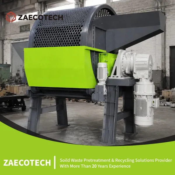 Industrial Efficient Rubber and Tdf Shredding Crusher Applications for Factory