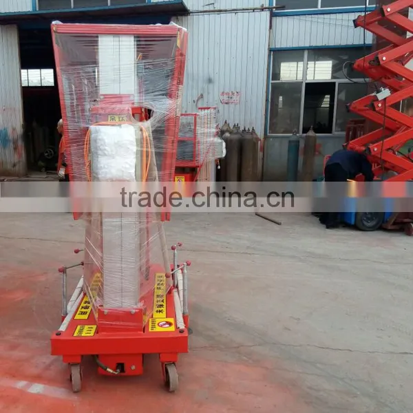 Hydraulic Single Mast Aluminum Alloy Small Home Lift photo-6