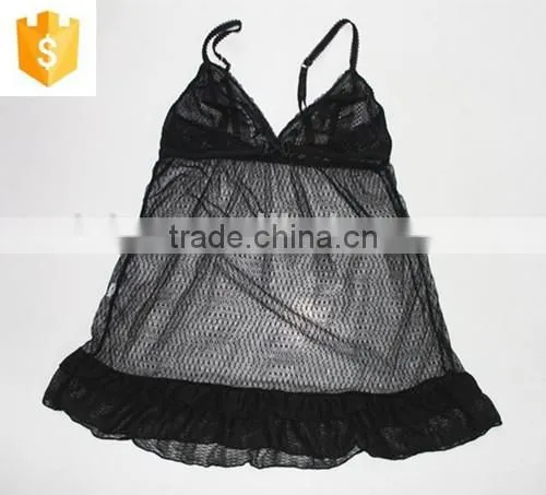 Sexy Transparent Quick Dry Lingerie Dress,hot Mesh Teddy Babydoll photo-4