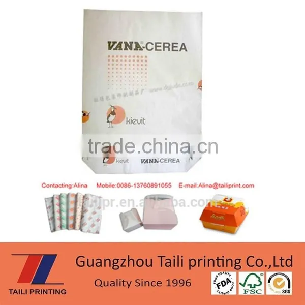 Custom Plastic Coated Kraft Paper Bag