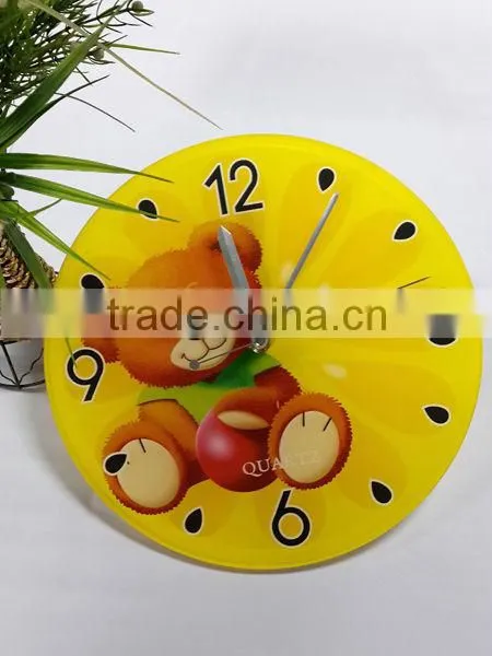 UV Oil 4C Printing Decorative Acrylic Wall Clock