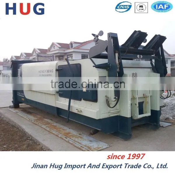 Mobiel Hydraulic Garbage Compactor/Hanging Bins Garbage Compactor photo-2