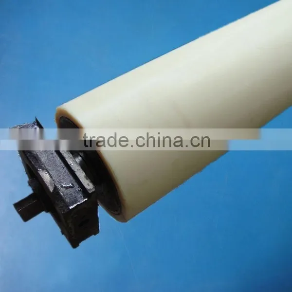 Widely Use Abrasion Resistant Rubber Coated Plastic Cover PTFE Teflon Conveyor Rollers Quality Choice photo-6