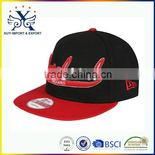 Flat Bill Hat Cap Custom Promotional Cheap Hip Hop Cap photo-6