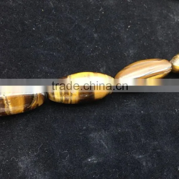 NO PS!!Factory Price Natural Stone Marquise Shape Yellow Tiger Eye Stone Beads photo-3