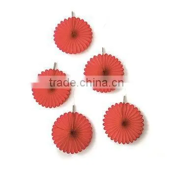 Wedding Decoration Product Tissue Paper Fan,paper Fan for All Festival Decor photo-5