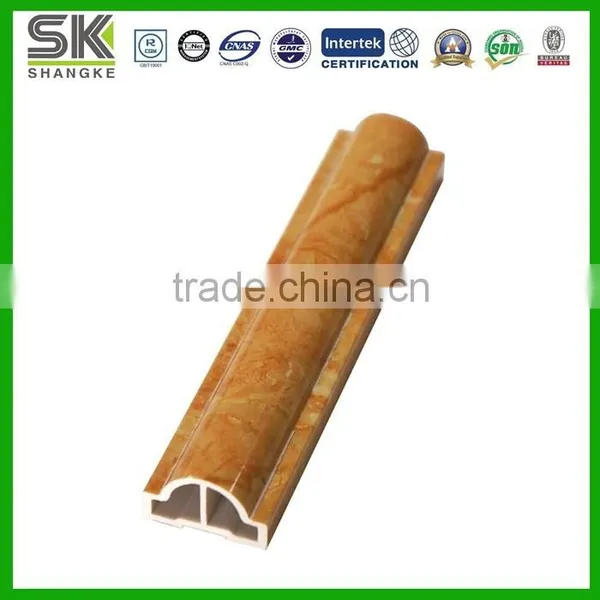 PVC Marble Stone Moulding Plastic Decorated Profile Quality Choice photo-2