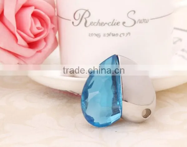USB Flash Drive Customize Company Logo Bulk Cheap Heart Necklace Design 2GB 8GB photo-5