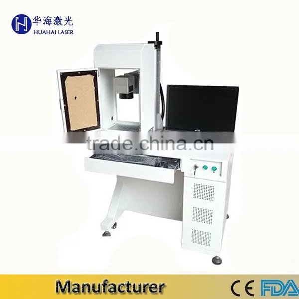 20W Fiber Laser Stainless Steel/bearing Logo Marking Machine Price photo-2