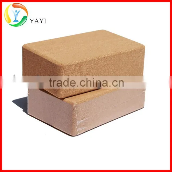 Gym Exercise Fitness Trainer Natural Cork Yoga Brick Quality Choice