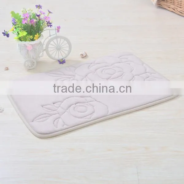 Home Designs Flannel Yarn Polyester Embossed Photo Mats photo-4
