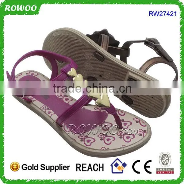 PVC Sole Nice Girl and Ladies Slippers Shoes and Sandals photo-4