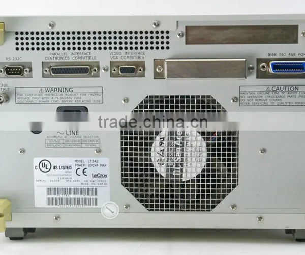 Lecroy LT342 Oscilloscope, 500 MHz, 2 Channels, DSO, 500Ms/s photo-4