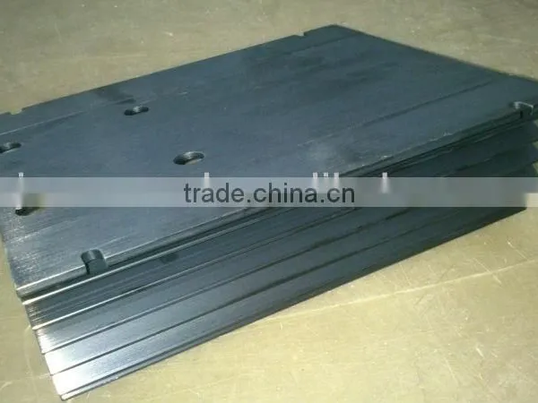 Industrial Extruded Aluminum Black Anodized Heatsink photo-4
