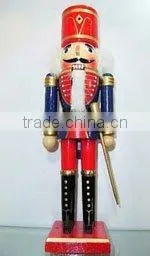 Wooden Figure Soldier Nutcracker