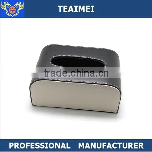 Handmade Luxury Tissue Box Cover Leather