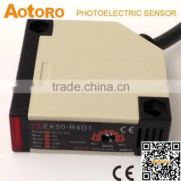EK50-R4D1 Reflex Type Light Photoelectric Products China Supplier Sensor