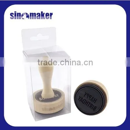 Mini Wooden Toy Stamp Diary Toy Wooden Stamp With Animal Patterns photo-2