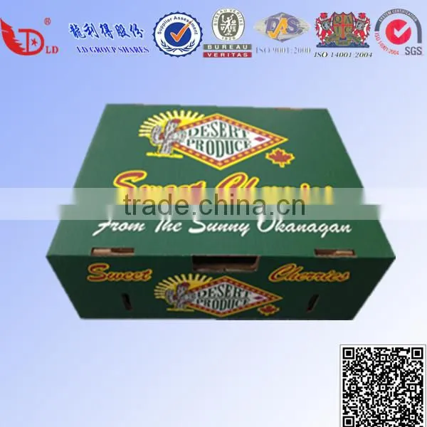Wholesale Cardboard Corrugated Vegetable Carton Packaging Box photo-3