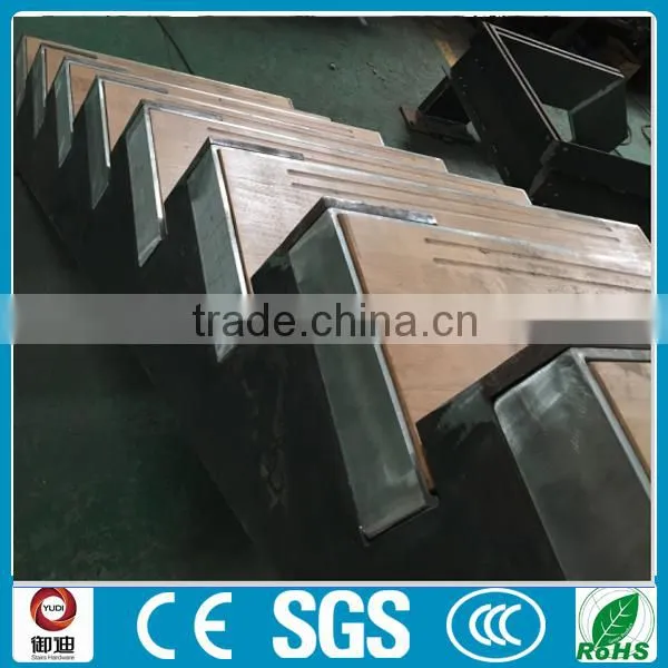 Indoor Wood Floating Stairs in Aluminum ---YUDI photo-3
