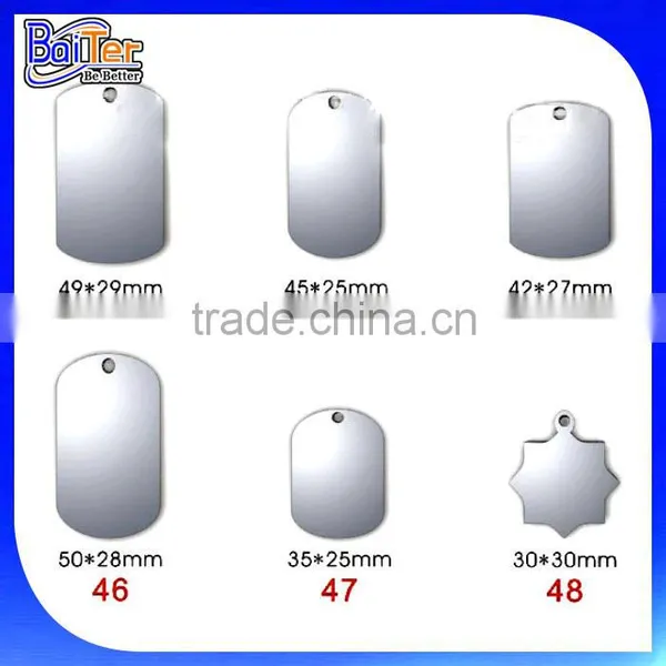 Custom Logo Printed Metal Tags Small For Jewelry,Custom Engraved Metal Jewelry Tags Quality Choice photo-3