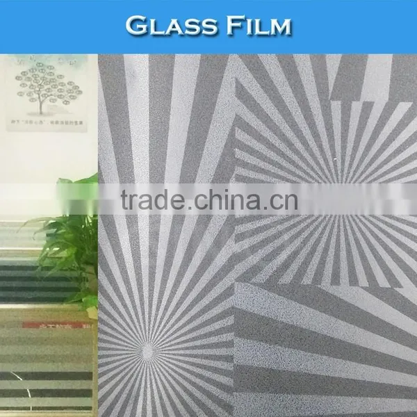 M003 Self Adhesive Decorative PVC Colored Glass Film Window Paper photo-3