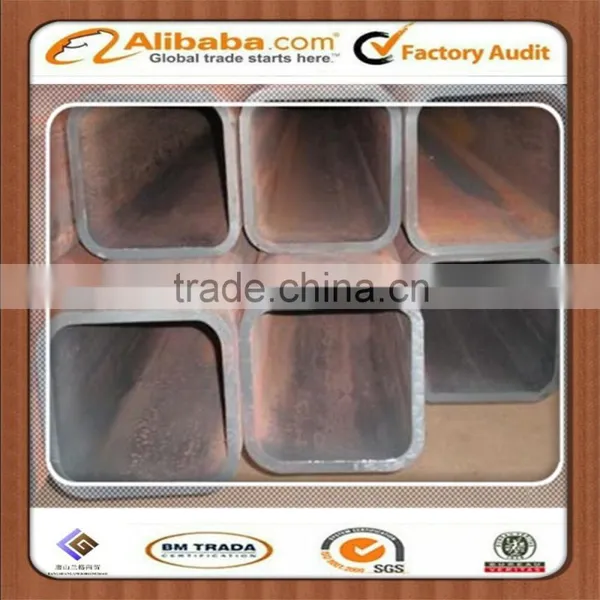 Black or Galvanized Black Square Tube Square or Round Steel Pipe photo-6
