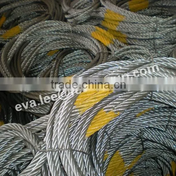 High Quality of 6x24 Steel Wire Rope