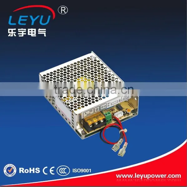 50W Power Supply With Battery Charger CE RoHS SCP-50-12 dc Output 13.8V UPS Function