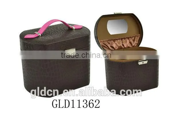 2016 Faux Leather Jewelry Earrings Box photo-3