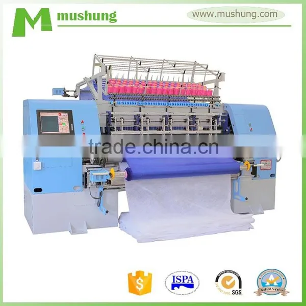 Computerized Shuttle(Lock Stitch) Multi-Needle Quilting Machine