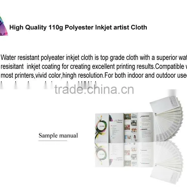 Wide Format Roll Inkjet Polyester Canvas China Art Supplies photo-2