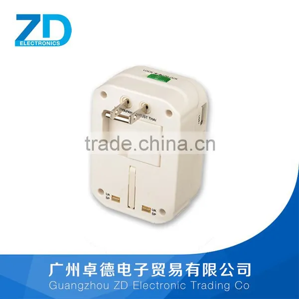 Universal Travel Plug Adapter With Usb Multi Charger