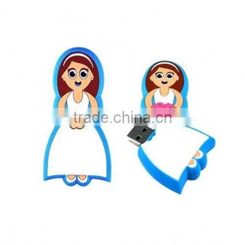 2014 New Product Wholesale Princess Usb Flash Drive Free Samples Made in China