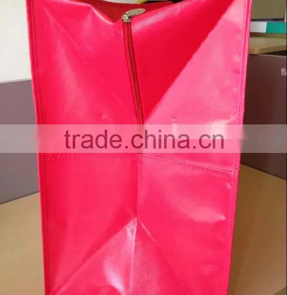 Foldable Large Shopping Bag With Zipper for Quilt Packing photo-4
