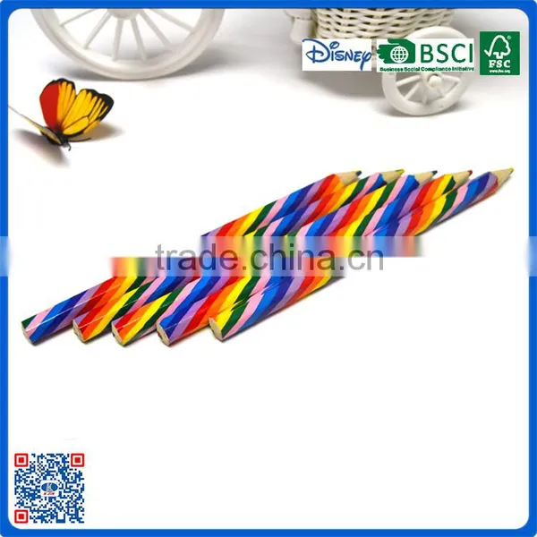 Promotional Fanvy Large Size Hexagonal Shape Colour Pencil With Four Color in a Lead for Gifts Supplier's Choice photo-6