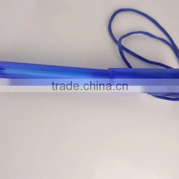 Promo Colorful Plastic Ball Pens Lanyard Pen With Printed Logo for Promotional photo-3