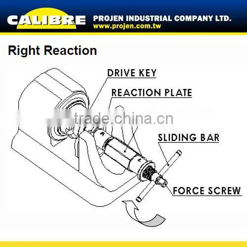 CALIBRE 2 in 1 Auto Brake Caliper Piston Tool Car Disc Brake Repair Kit photo-3