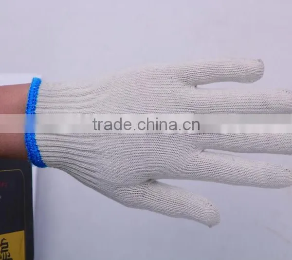 Cheapest Mixed Colorful Kintted Cotton Gloves Made in China photo-2