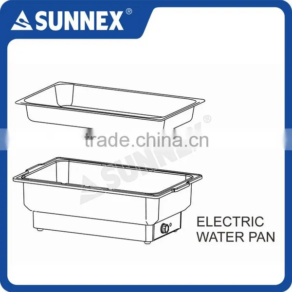SUNNEX Professional Polycarbonate Roll Top Cover 220V AC, 760W 13.5LTR/14.3U.S.Qt Electric Food Warmer photo-5