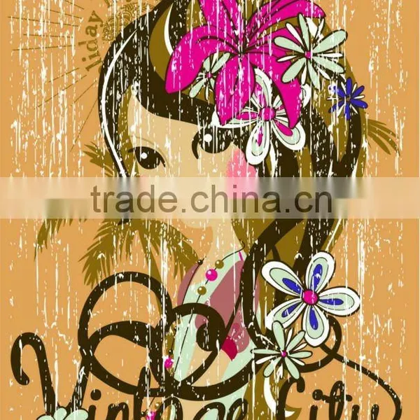 88 Poly 12 Lycra Hawaiian Printed Leggings and Swimwear Fabric photo-4