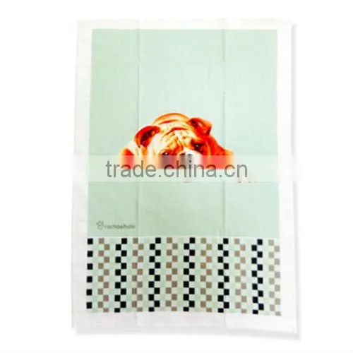 2013 New Dog Printed Tea Towel